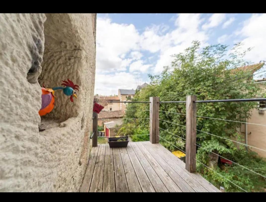 Maison Troglodyte Poitiers Bagian luar foto